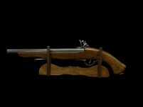 DŁUGI ANGIELSKI PISTOLET Z ZAMKIEM SKALKOWYM (W160) - 7