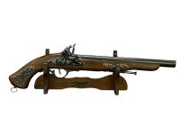DŁUGI ANGIELSKI PISTOLET Z ZAMKIEM SKALKOWYM (W160) - 11