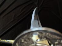 Drachen Katana Schwert scharf echt zum Training Metall Dazu der Ständer Stahl 1060 Samurai 100% Handarbeit nur für Erwachsene - 18 Jahre erforderlich 4KM91-409BKA - 5