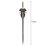Miecz Witch King Angmar Inspirowany Lord of The Rings z Zawieszką 137 cm JT6241 - 3