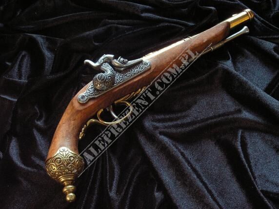 ITALIAN BLACK POWDER GUN Schlagkappen BRESCIA 1825. (1013 / L)