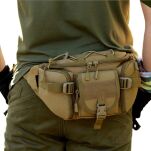 SASZETKA NERKA TAKTYCZNA WOJSKOWA SURVIVAL WODOODPORNA CZARNA CY-6011 - 11
