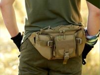 SASZETKA NERKA TAKTYCZNA WOJSKOWA SURVIVAL WODOODPORNA CZARNA CY-6011 - 26