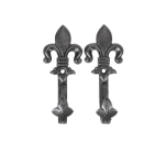 SILBER SET Kleiderbügel LILIE (K1070) - 4