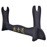 MIECZ SAMURAJSKI KATANA DO TRENINGU, STAL WARSTWOWANA DAMASCEŃSKA, RĘCZNIE KUTA, + STOJAK  R339 - 10