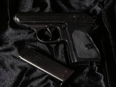 OFICERSKI NIEMIECKI PISTOLET WAFFEN-SS PPK (1277)