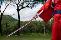 Miecz Katana Roronoa Zoro Kozuki Oden's Ame no Habakiri One Piece Drewniany JT10661W - 10