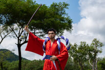 Miecz Katana Roronoa Zoro Kozuki Oden's Ame no Habakiri One Piece Drewniany JT10661W - 11