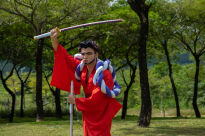 Miecz Katana Roronoa Zoro Kozuki Oden's Ame no Habakiri One Piece Drewniany JT10661W - 15