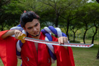 Miecz Katana Roronoa Zoro Kozuki Oden's Ame no Habakiri One Piece Drewniany JT10661W - 17