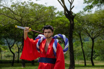 Miecz Katana Roronoa Zoro Kozuki Oden's Ame no Habakiri One Piece Drewniany JT10661W - 20