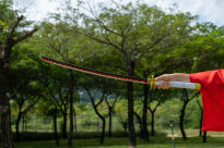 Miecz Katana Roronoa Zoro Kozuki Oden's Ame no Habakiri One Piece Drewniany JT10661W - 21