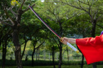 Miecz Katana Roronoa Zoro Kozuki Oden's Ame no Habakiri One Piece Drewniany JT10661W - 12