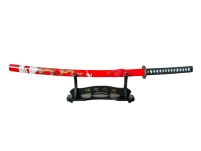 Solidny stojak pojedynczy do ekspozycji mieczy japońskich katana, wakizashi, tanto GXWOOD-04 - 2