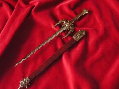 Fantasy Schwert mit Scheide - Brieföffner (F-3045)