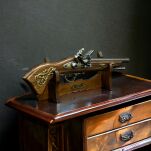 HISTORYCZNY NIEMIECKI PISTOLET SKAŁKA (W112-E) - 3