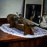 HISTORYCZNY NIEMIECKI PISTOLET SKAŁKA (W112-E) - 5