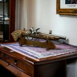 HISTORYCZNY NIEMIECKI PISTOLET SKAŁKA (W112-E) - 8