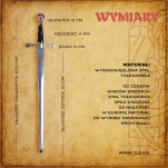 HISTORISCHE MINIATUR TEMPLAR SWORD (23) - 3