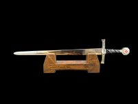 HISTORISCHE MINIATUR TEMPLAR SWORD (23) - 9