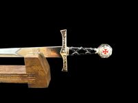 HISTORISCHE MINIATUR TEMPLAR SWORD (23) - 11