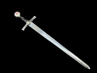 HISTORISCHE MINIATUR TEMPLAR SWORD (23) - 12