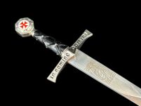 HISTORISCHE MINIATUR TEMPLAR SWORD (23) - 13