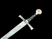 HISTORISCHE MINIATUR TEMPLAR SWORD (23) - 14