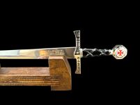 HISTORISCHE MINIATUR TEMPLAR SWORD (23) - 18