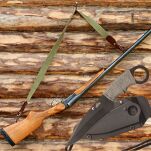Nóż Taktyczny na szyję MASTER USA Nóż Survivalowy MU-1119GC 20 cm - 5
