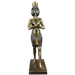 FIGURKA  FARAON AMENHOTEP IV VERONESE WU73515A4 RZEŹBA BRĄZ - 13