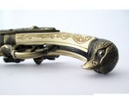 PISTOLET SKAŁKOWY TRZYLUFOWY Z ORŁEM 5306 - 3