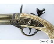 PISTOLET SKAŁKOWY TRZYLUFOWY Z ORŁEM 5306 - 4