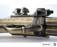 PISTOLET SKAŁKOWY TRZYLUFOWY Z ORŁEM 5306 - 7