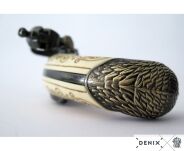 PISTOLET SKAŁKOWY TRZYLUFOWY Z ORŁEM 5306 - 9