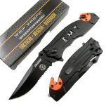 TAKTYCZNY Nóż RATOWNICZY TAC-FORCE TF-525EM - 17