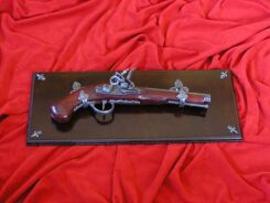 NICE GUN mit Holz Tag Steinschloss (K1095-53)