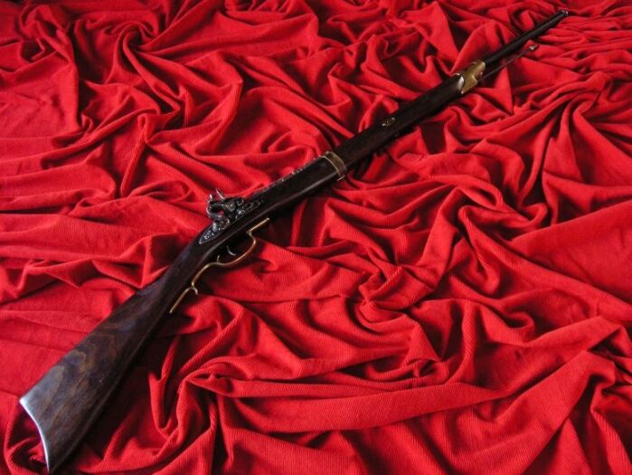 DAWNA DŁUGA STRZELBA SKAŁKOWA Z XVIII W (AG332.01)
