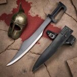 Miecz Grecki Miecz Hoplity Miecz Leonidasa inspirowany 300 Spartan 75 cm z pochwą i pasem ZS9407 - 5