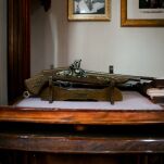 ANGIELSKI UNIKATOWY PISTOLET Z ZAMKIEM SKAŁKOWYM (W162) - 9