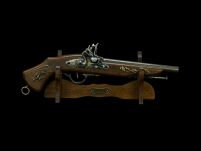 ANGIELSKI UNIKATOWY PISTOLET Z ZAMKIEM SKAŁKOWYM (W162) - 10
