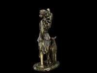 GRECKA BOGINI ARTEMIS ARTEMIDA MARKOWA VERONESE WU78098A4 ORYGINALNA RZEŹBA - 3