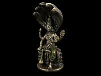 HINDUSKI BÓG VISHNU VERONESE WU76797A4 RZEŹBA BRĄZ - 4