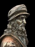 Rzeźba - Popiersie LEONARDO DA VINCI włoskiego malarza VERONESE (WU75536V4) - 8