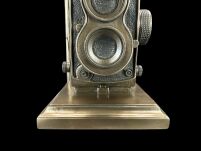STEAMPUNK Buchstütze mit Vintage CAMERA VERONESE (WU76960V4) - 2