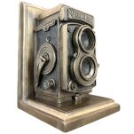 STEAMPUNK Buchstütze mit Vintage CAMERA VERONESE (WU76960V4) - 11