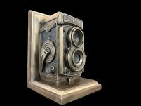 STEAMPUNK Buchstütze mit Vintage CAMERA VERONESE (WU76960V4) - 8