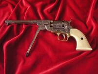 REPLICA GUN - US-MARINE COLT REVOLVER 1851. RICH GRAWER (1040 / B) - 4