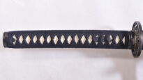 HANDGEMACHTER KOHLENSTOFF-STAHL JAPANISCHES SAMURAI IAITO KATANA SCHWERT R873 - 3