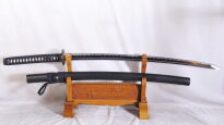 HANDGEMACHTER KOHLENSTOFF-STAHL JAPANISCHES SAMURAI IAITO KATANA SCHWERT R873 - 5
